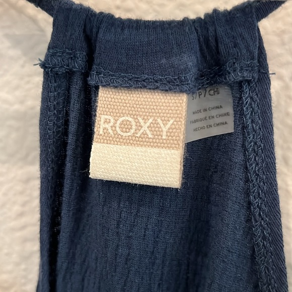Roxy summer dress in navy size small - Picture 4 of 6